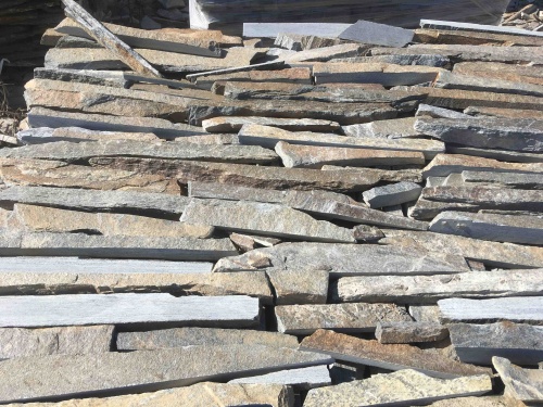 Горбушка златолит мультиколор для облицовки купить в Верхнем Уфалее