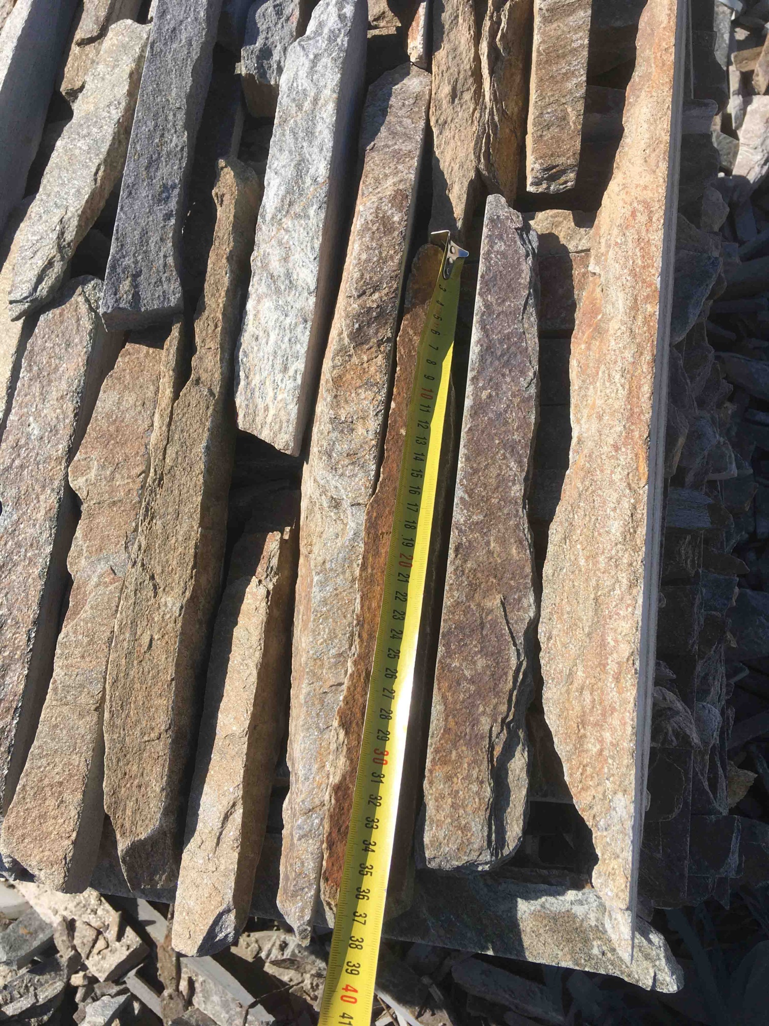 Горбушка златолит мультиколор для облицовки купить в Верхнем Уфалее