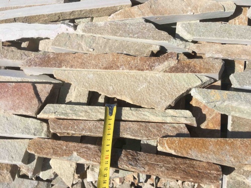 Горбушка златолит золотистый для облицовки купить в Верхнем Уфалее