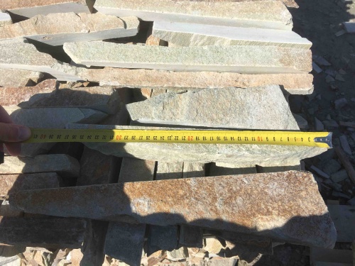 Горбушка златолит золотистый для облицовки купить в Верхнем Уфалее