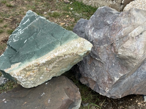 Камни для ландшафтного дизайна зелёные 10-60 килограмм купить в Верхнем Уфалее