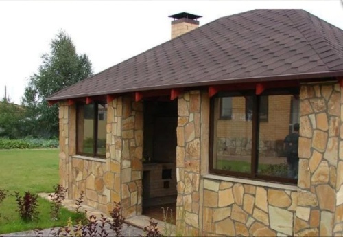 Плитняк златолит жёлтый для фасада 1,5-3 см купить в Верхнем Уфалее