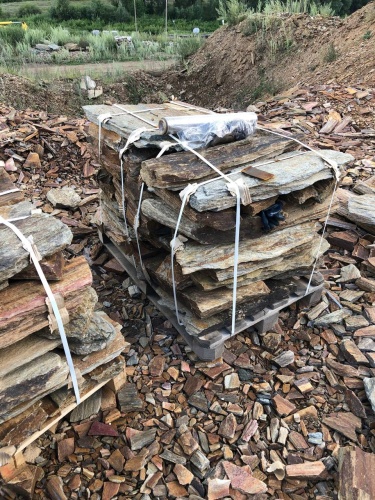 Плитняк кора дерева 50-100мм для пошаговых дорожек купить в Верхнем Уфалее