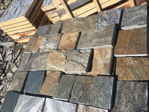 Плитка пилёная златолит Уральский для фасада купить в Верхнем Уфалее