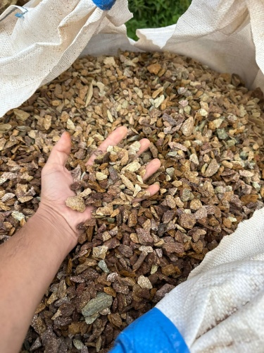 Златолит персиковый декоративная каменная крошка купить в Верхнем Уфалее