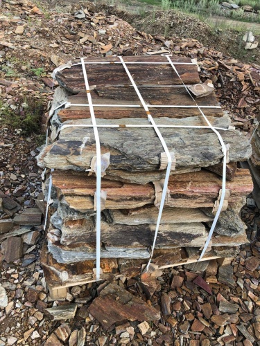 Плитняк кора дерева 50-100мм для пошаговых дорожек купить в Верхнем Уфалее