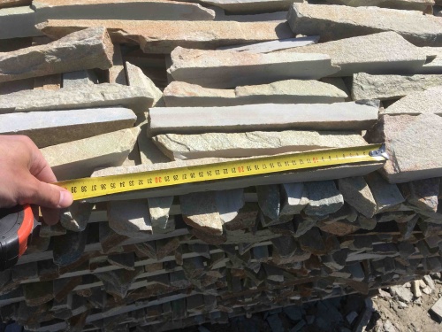 Горбушка златолит золотистый для облицовки купить в Верхнем Уфалее