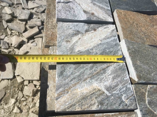 Плитка пилёная златолит Уральский для фасада купить в Верхнем Уфалее