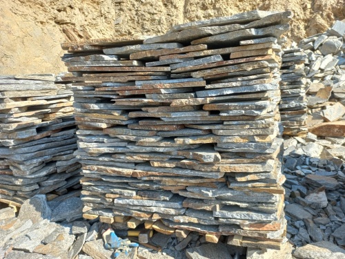 Плитняк серицит облицовочный 10-20мм купить в Верхнем Уфалее